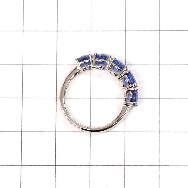 GSTV Pt950 Sapphire Ring 2.50ct 