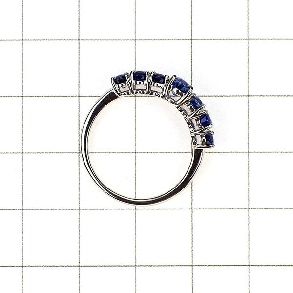 GSTV Pt950 Sapphire Ring 2.00ct Single Letter 