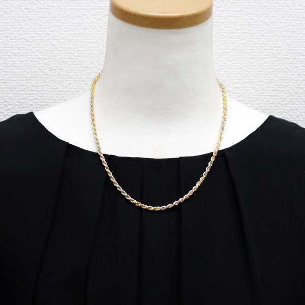 Unoaerre K18YG/WG/PG Chain Necklace 