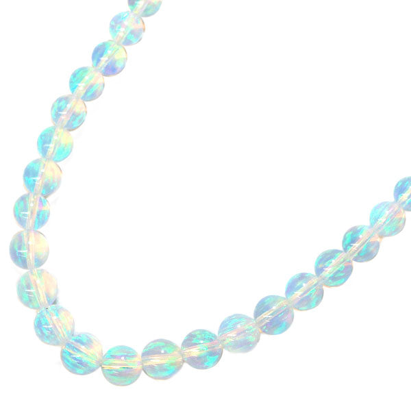 Kyocera/Cresanbel K14YG Recrystallized Opal Necklace Diameter approx. 5.0-8.0mm 