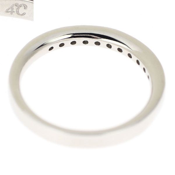 4℃ K18WG Diamond Ring Half Eternity 