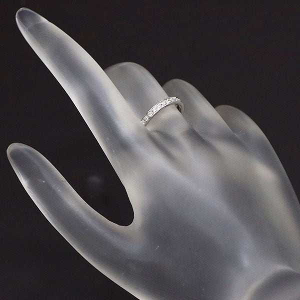 4℃ K18WG Diamond Ring Half Eternity 