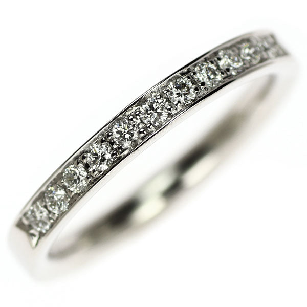 4℃ K18WG Diamond Ring Half Eternity 