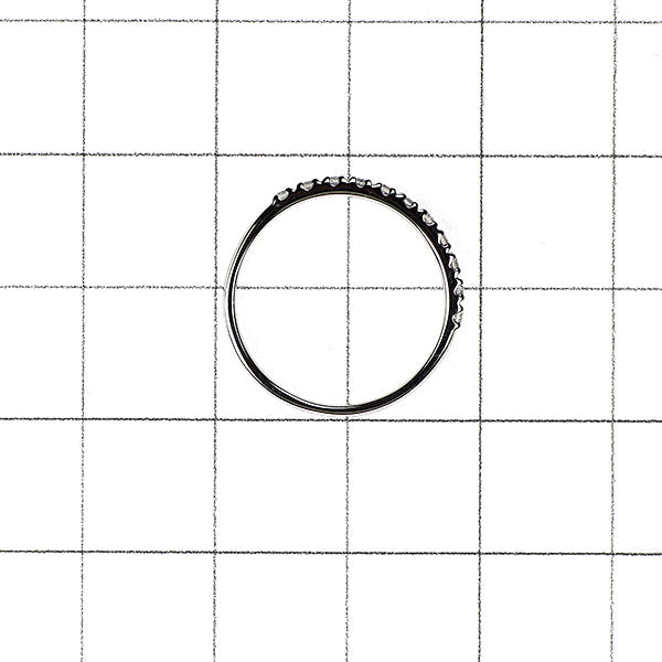 ヴァンドーム青山 Pt950 ダイヤモンド リング 0.11ct ハーフエタニティ