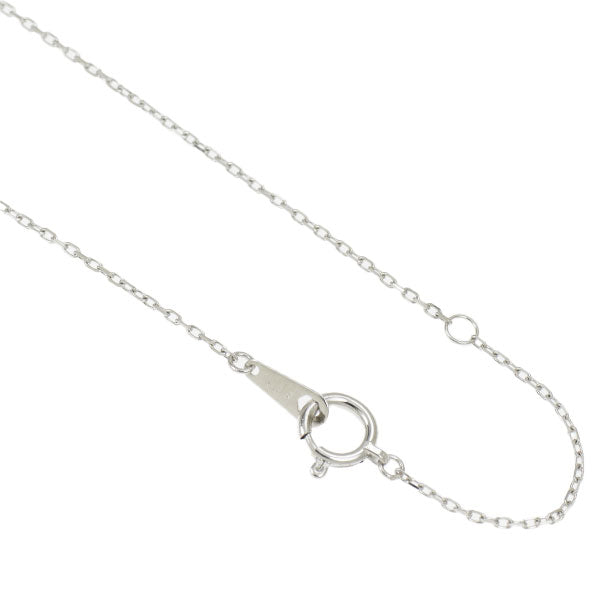 K18WG Diamond Station Necklace 0.85ct 