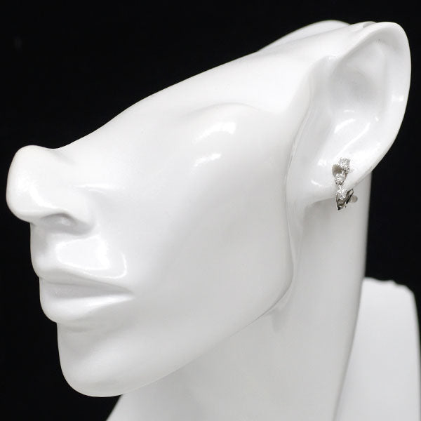 Monnickendam Pt900/K14WG Diamond Earrings 0.60ct Three Stone 