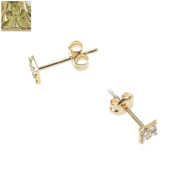 AHKAH K18YG Diamond Earrings 0.08ct Eternal Lights Studs 