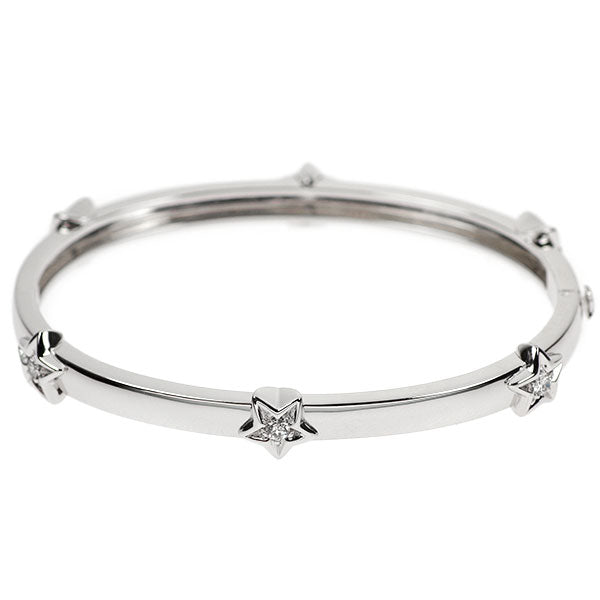 Chanel K18WG Diamond Bangle Star 16.0cm《Selby Ginza Store》[S, Like New, Polished] [Used] 