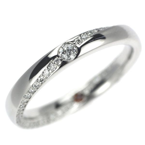 wish upon a star Pt950 diamond ring 0.04ct D0.19ct 