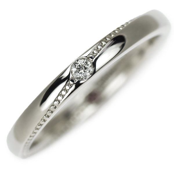 Wish Upon a Star Pt950 Diamond Ring 0.04ct 