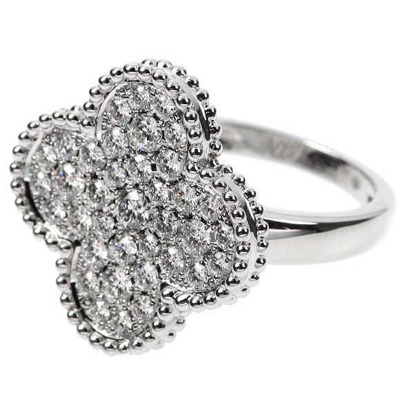 Van Cleef &amp; Arpels K18WG Diamond Ring Magic Alhambra #14.0 {Selby Ginza Store} [S, polished to like new] [Used] 