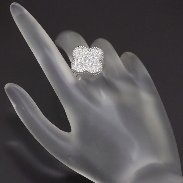 Van Cleef &amp; Arpels K18WG Diamond Ring Magic Alhambra #14.0 {Selby Ginza Store} [S, polished to like new] [Used] 