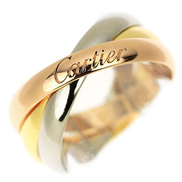 Cartier K18YG/WG/PG Ring Trinity Small Size 47 