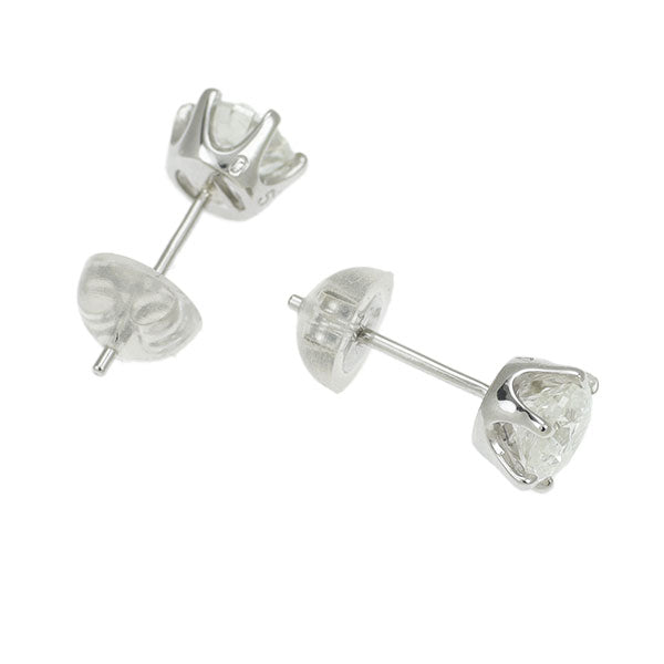 Pt900 Diamond Earrings 1.02ct 