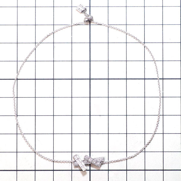 Graff K18WG Diamond Bracelet Thread Mini 