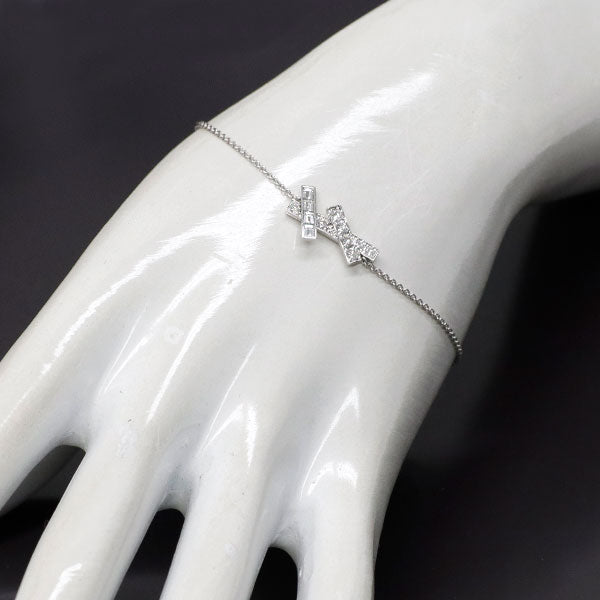 Graff K18WG Diamond Bracelet Thread Mini 