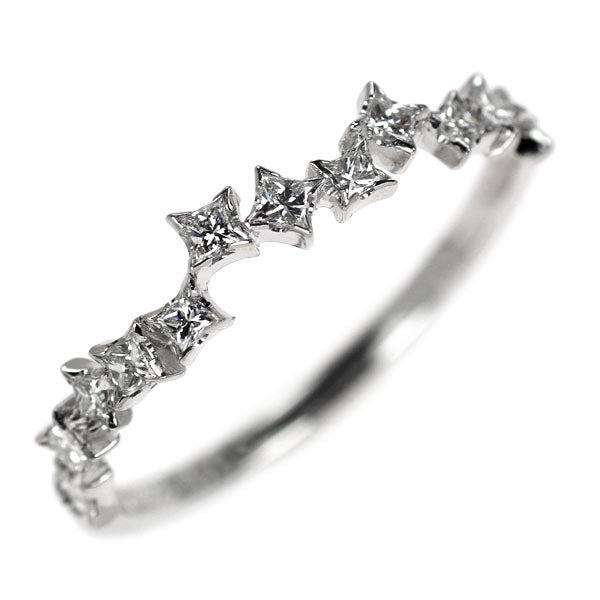 Vivienne Couture/Ahker Pt900 Diamond Ring 0.20ct Vor 