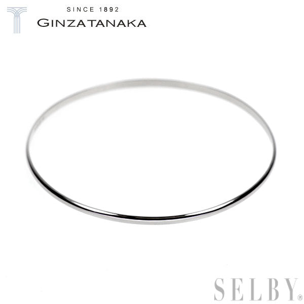 GINZA TANAKA Pt900 Bangle 