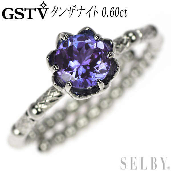 GSTV Pt950 タンザナイト リング 0.60ct