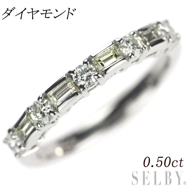 Pt900 ダイヤモンド リング 0.50ct