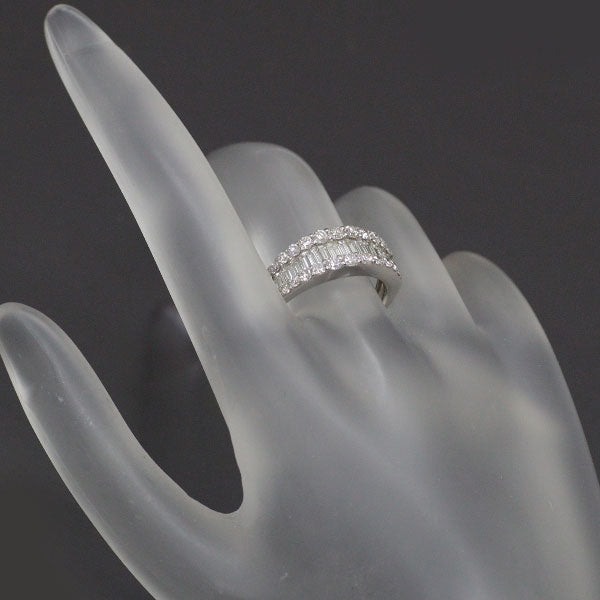 Pt900 diamond ring 1.50ct 