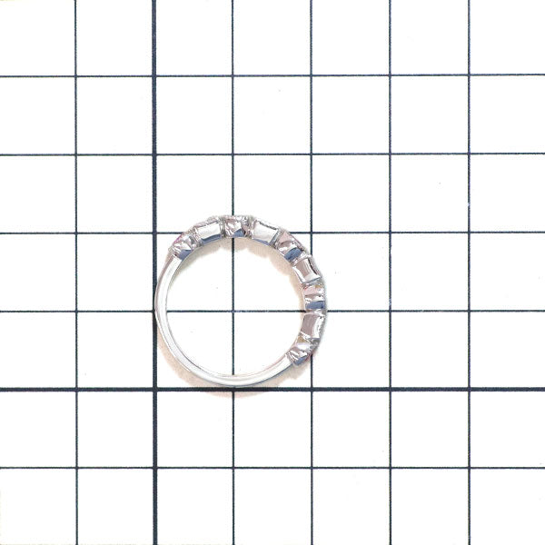 Pt950 ルビー/エメラルド ダイヤモンド リング 0.92ct D0.26ct