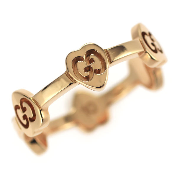 Gucci K18PG Heart Ring 