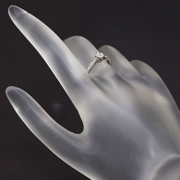 wish upon a star Pt950 ダイヤモンド リング 0.239ct D0.12ct