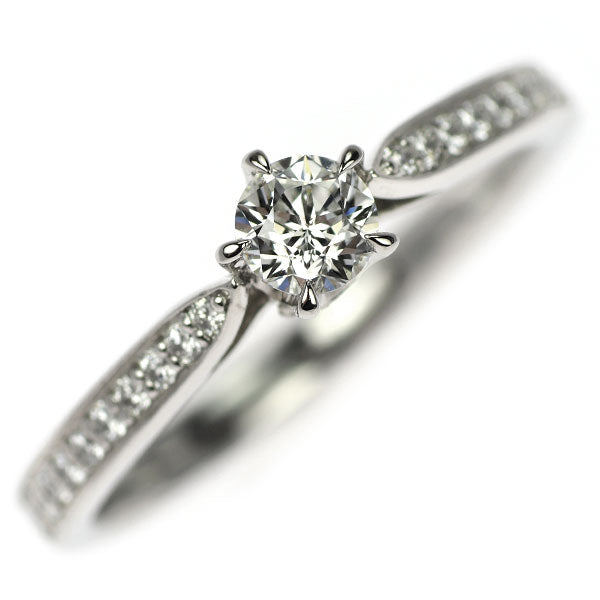 wish upon a star Pt950 ダイヤモンド リング 0.239ct D0.12ct