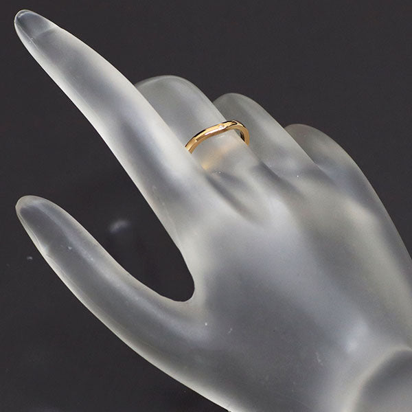 Cartier K18PG Diamond Ring Ballerina Curve No. 48 