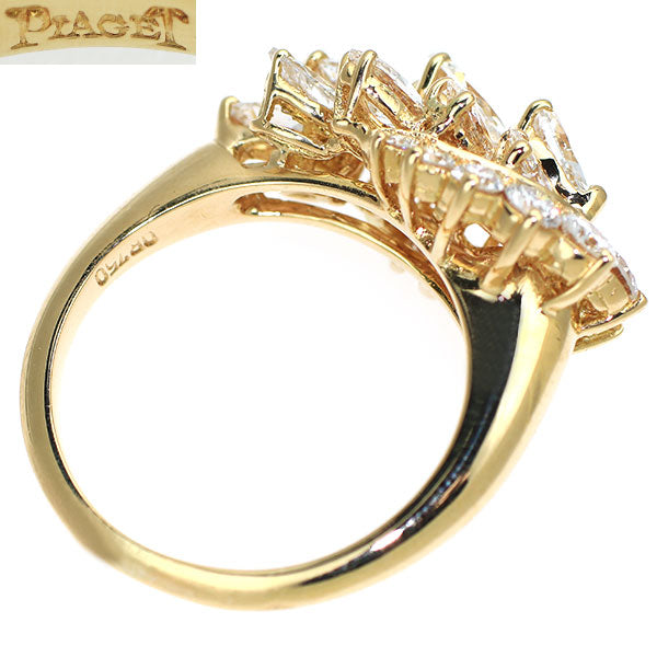 Piaget K18YG Marquise Cut Diamond Ring 