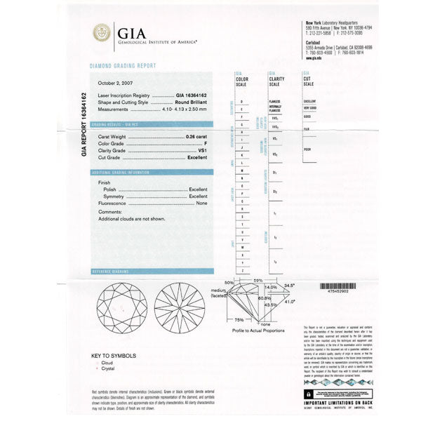 Niwa Pt950 Diamond Ring 0.26 F VS1 3EX Flower Beauty 