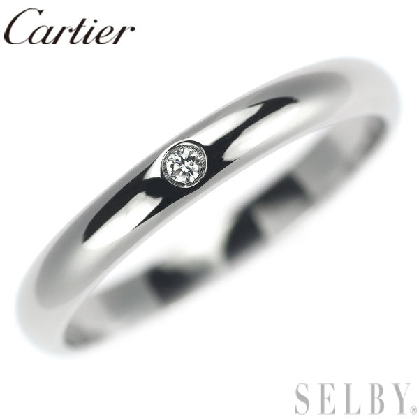 Cartier Pt950 Diamond Ring Band No. 48 