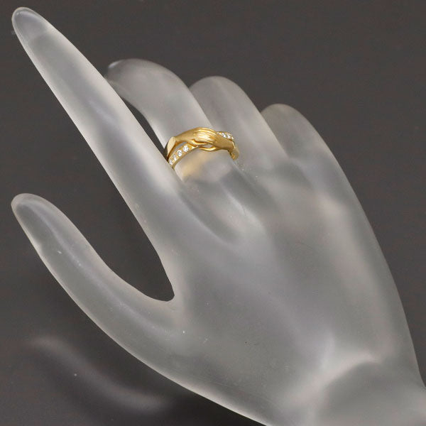 Carrera y Carrera K18YG Diamond Ring Hand 
