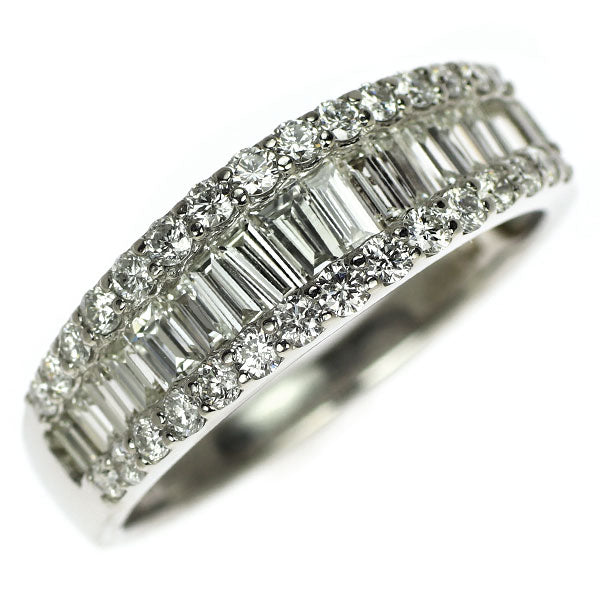 Pt900 diamond ring 1.00ct