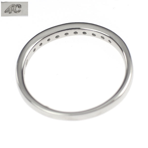 4℃ Pt950 Diamond Ring 