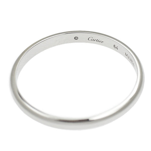 Cartier Pt950 Ring Wedding Band Size 64 