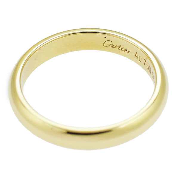 Cartier K18YG Ring 1895 Wedding Size 56 