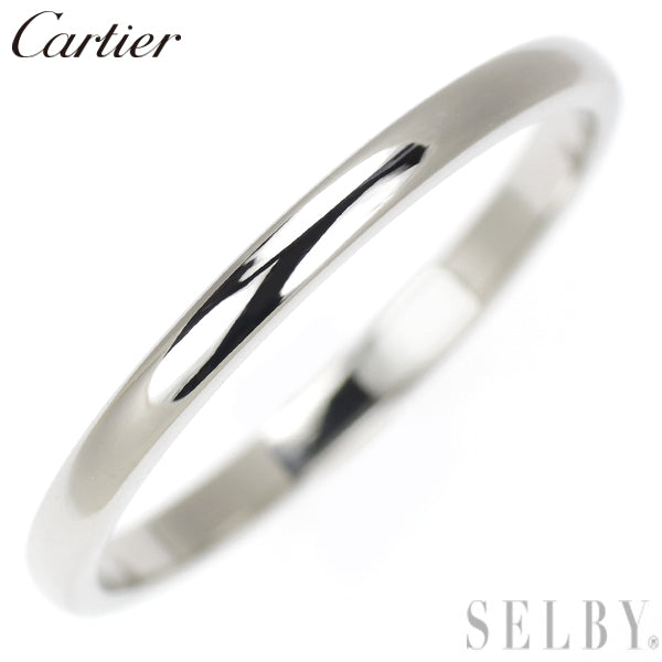 Cartier Pt950 Ring Size 54 Band 