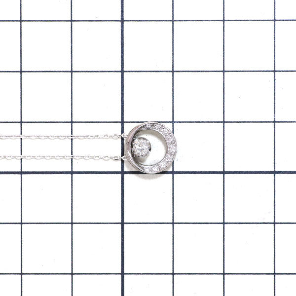 wish upon a star Pt ダイヤモンド  ペンダントネックレス 0.137ct D0.07ct セパレート 3way