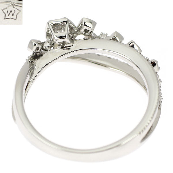 wish upon a star Pt950 ダイヤモンド リング 0.124ct D0.17ct