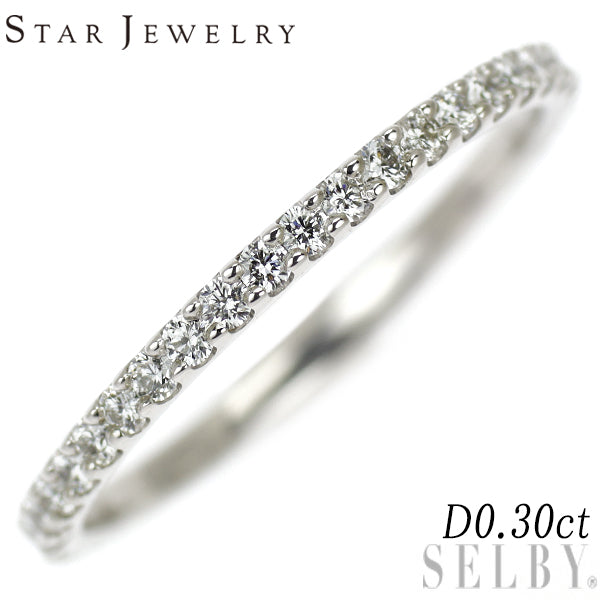 Star Jewelry Pt950 Diamond Ring 0.30ct Full Eternity – セルビーオンラインストア