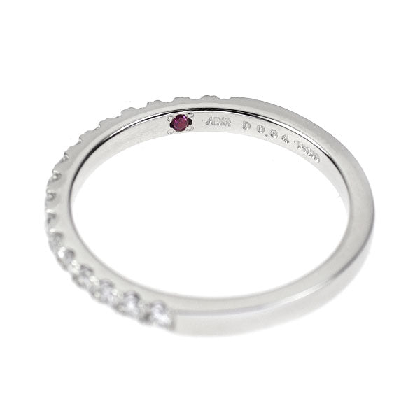 アーカー Pt900 ダイヤモンド リング 0.34ct ハーフエタニティ