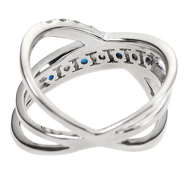 希少 Pt900 アウイナイト ダイヤモンド リング 0.143ct D0.25ct