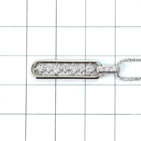 ロイヤルアッシャー Pt ダイヤモンド ペンダントネックレス 0.30ct G VS1