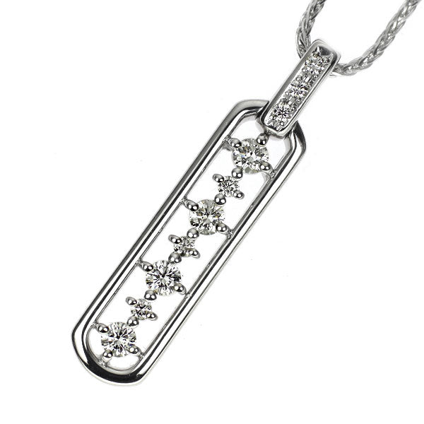 ロイヤルアッシャー Pt ダイヤモンド ペンダントネックレス 0.30ct G VS1