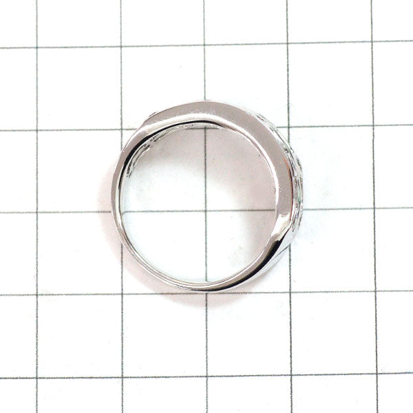K18WG デマントイドガーネット ダイヤモンド リング 0.76ct D0.58ct