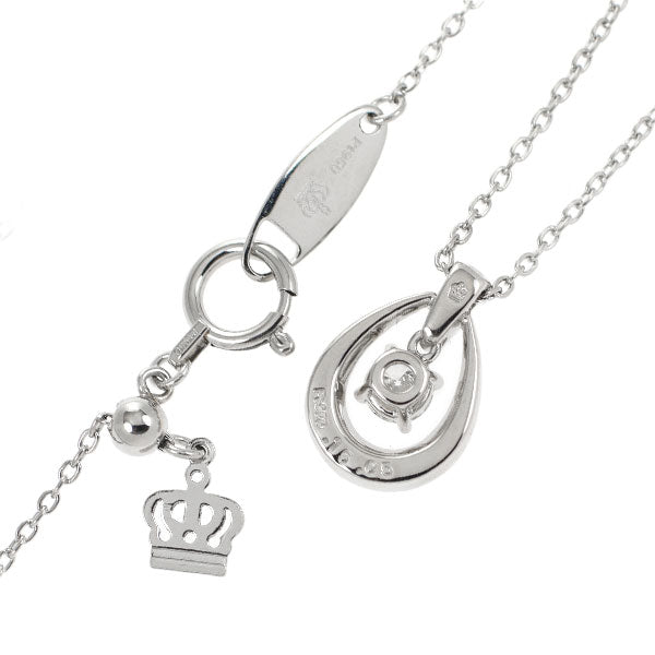 ロイヤルアッシャー Pt950 ダイヤモンド  ペンダントネックレス 0.15ct G VS1 D0.05ct