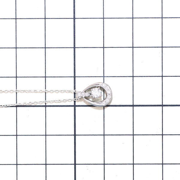 ロイヤルアッシャー Pt950 ダイヤモンド  ペンダントネックレス 0.15ct G VS1 D0.05ct
