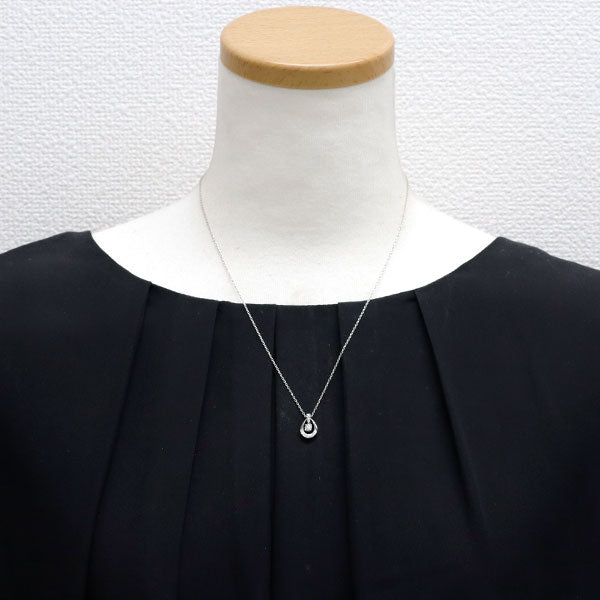 ロイヤルアッシャー Pt950 ダイヤモンド  ペンダントネックレス 0.15ct G VS1 D0.05ct